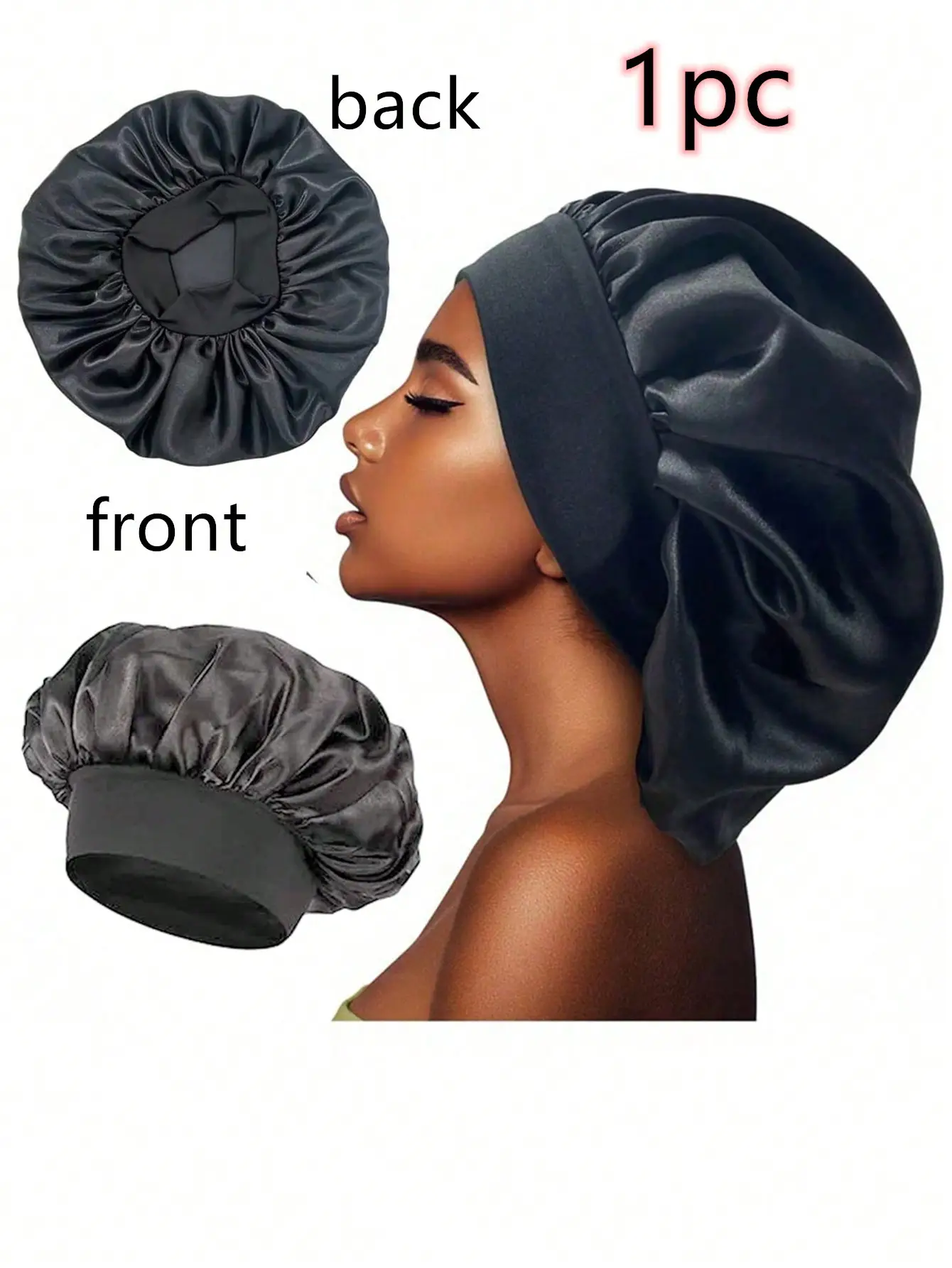 Vue alternative 1 - Bonnet en satin 