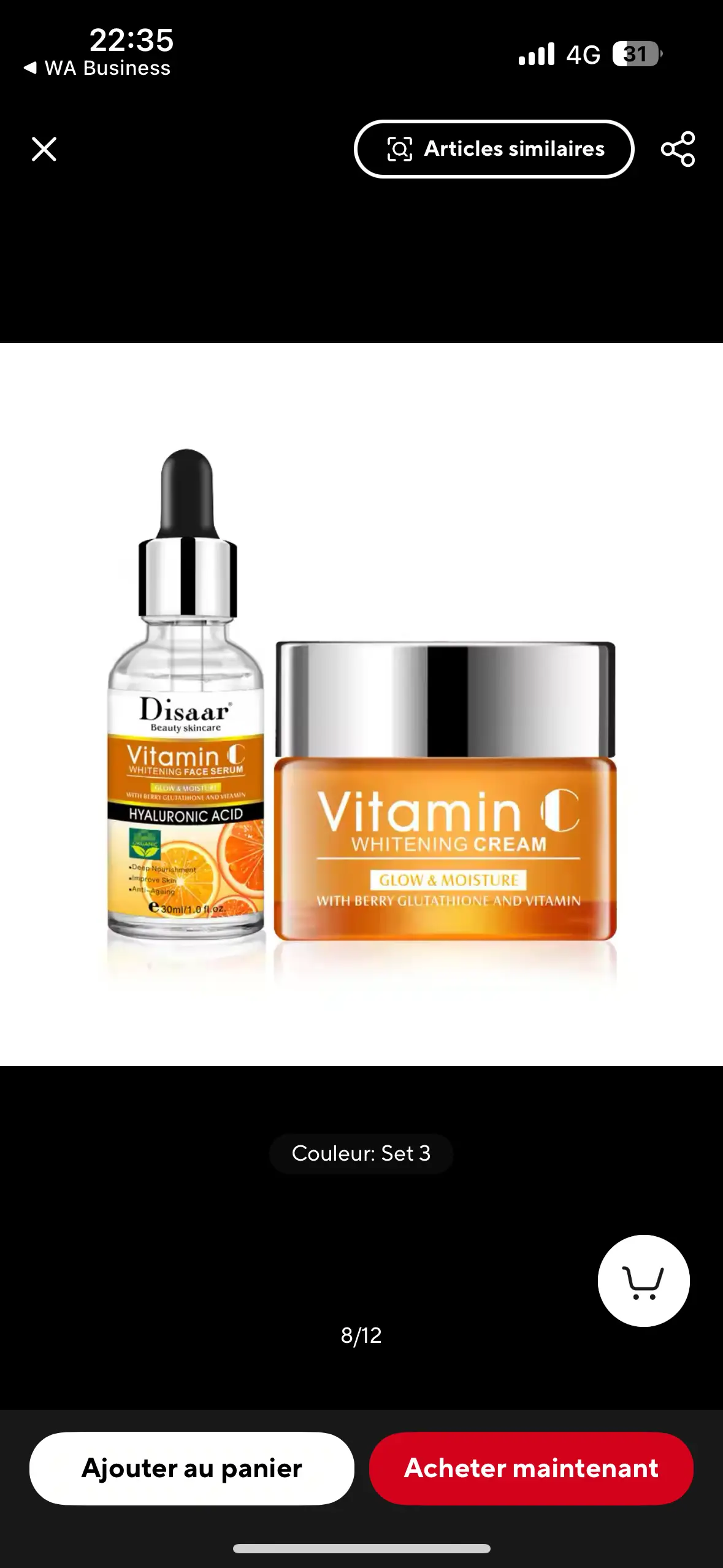 Vue alternative 1 - Kit de soins de visage complet 