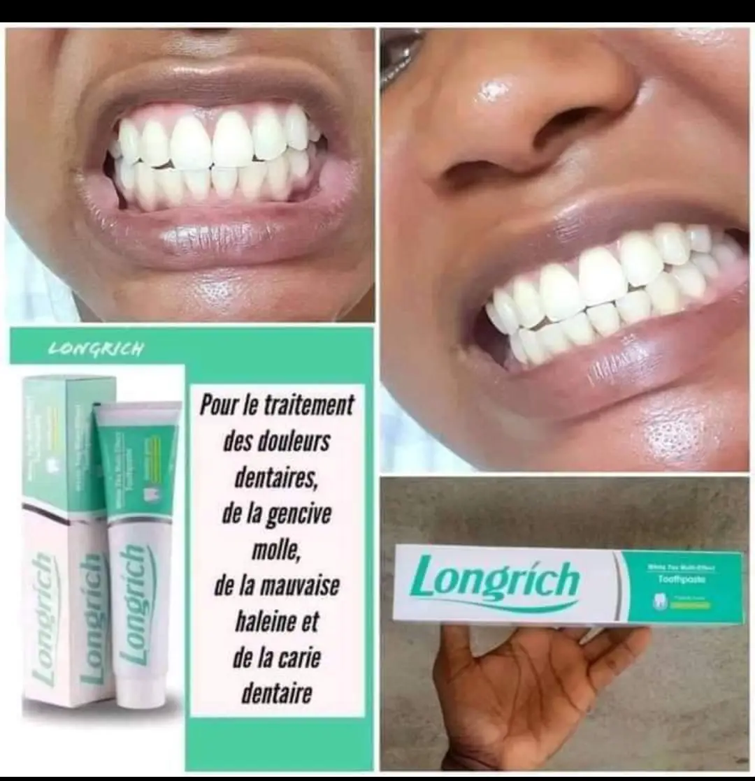 Vue alternative 1 - Pâte dentifrice de Longrich 
