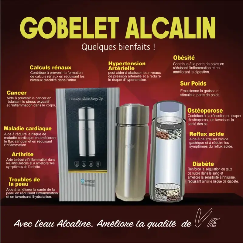 Vue alternative 1 - Gobelet Alcalin de Longrich 