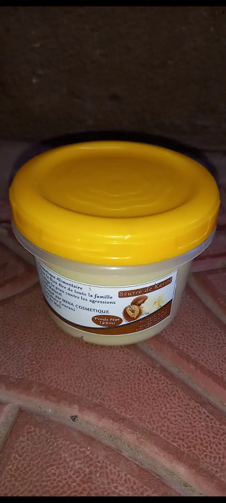 Vue alternative 1 - Beurre de karité naturel 