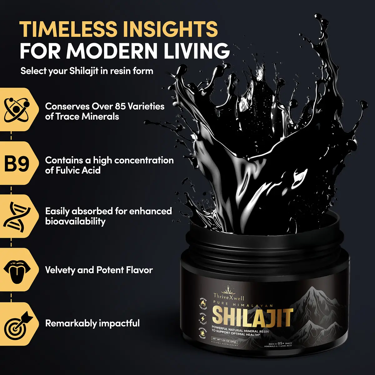 Vue alternative 1 - Shilajit pure