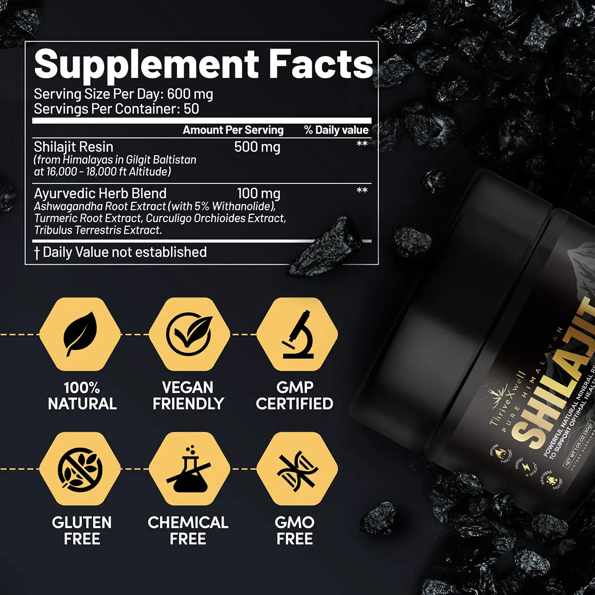Vue alternative 2 - Shilajit pure