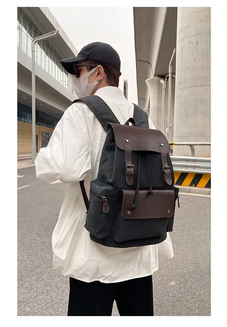 Vue alternative 2 - Sac à dos vintage