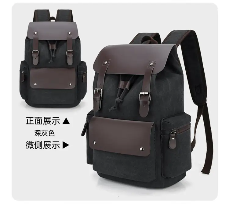 Vue alternative 4 - Sac à dos vintage