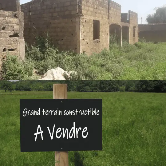 Vue alternative 1 - terrain A vendre Baguida