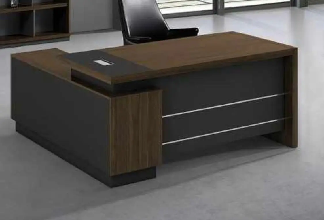 Vue alternative 3 - Bureau 1m60 avec retour 