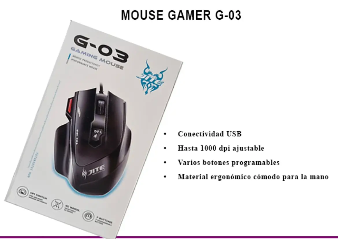 Vue alternative 1 - Souris Gamner 