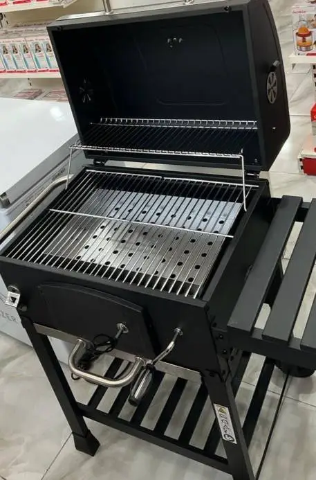 Vue alternative 1 - Barbecue à charbon 