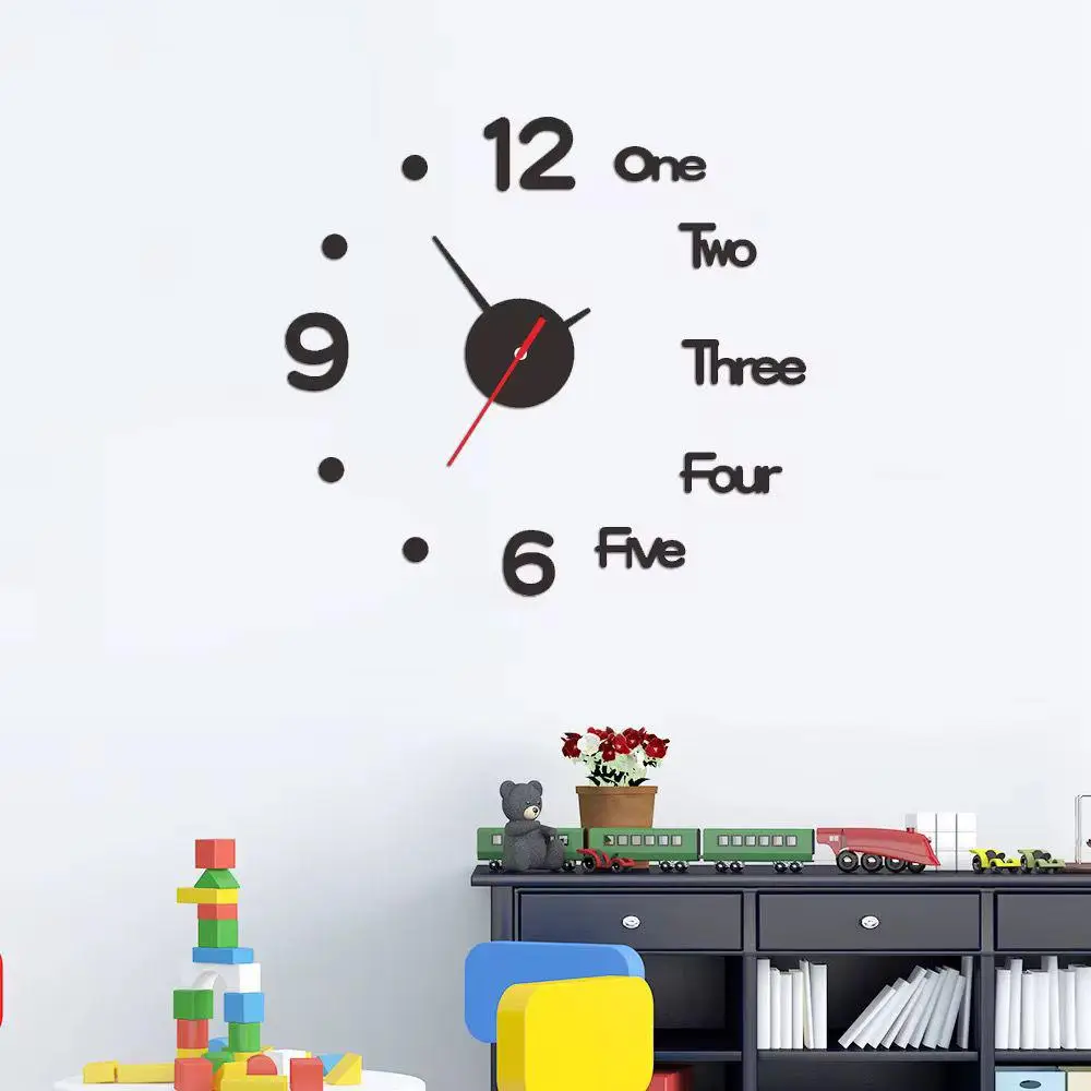 Vue alternative 13 - Horloge murale et Étagère murale 