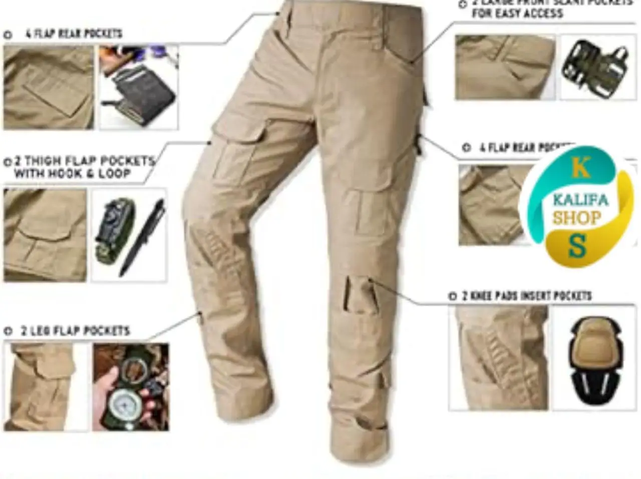 Vue alternative 8 - Pantalon cargo