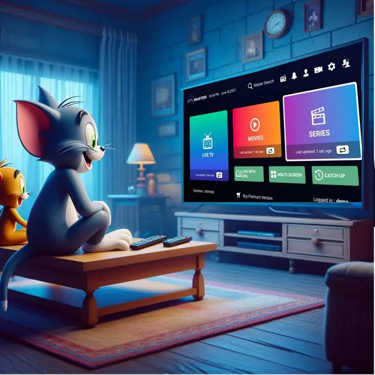 Vue alternative 1 - Le monde de la télévision à portée de main