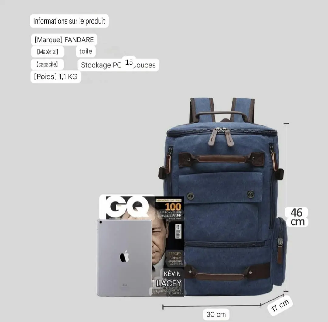 Vue alternative 6 - Sac