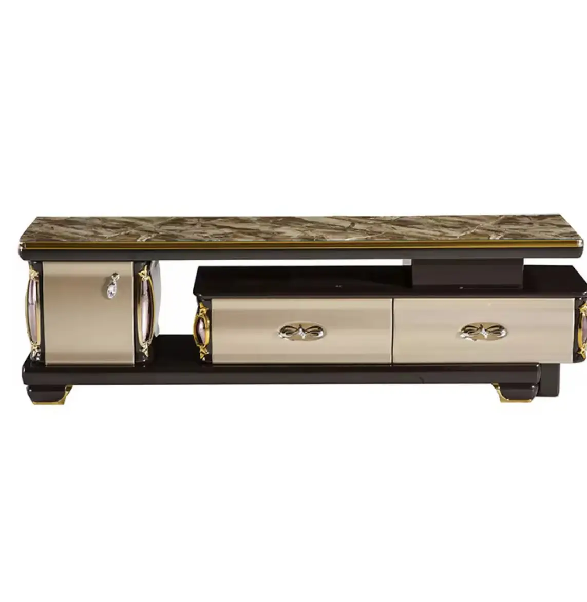 Vue alternative 4 - Table TV  avec table basse