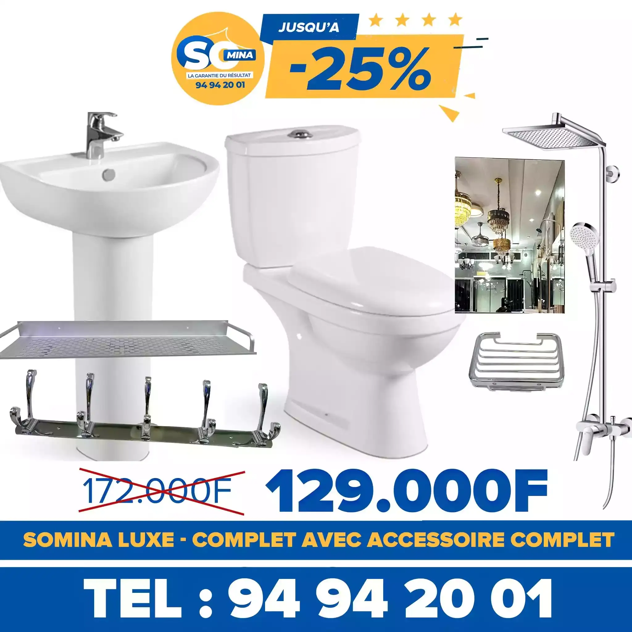 Vue alternative 1 - Toilette complet Promo -25%
