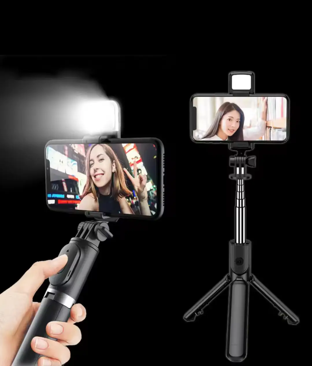 Vue alternative 1 - TRÉPIED Selfie 3-en-1