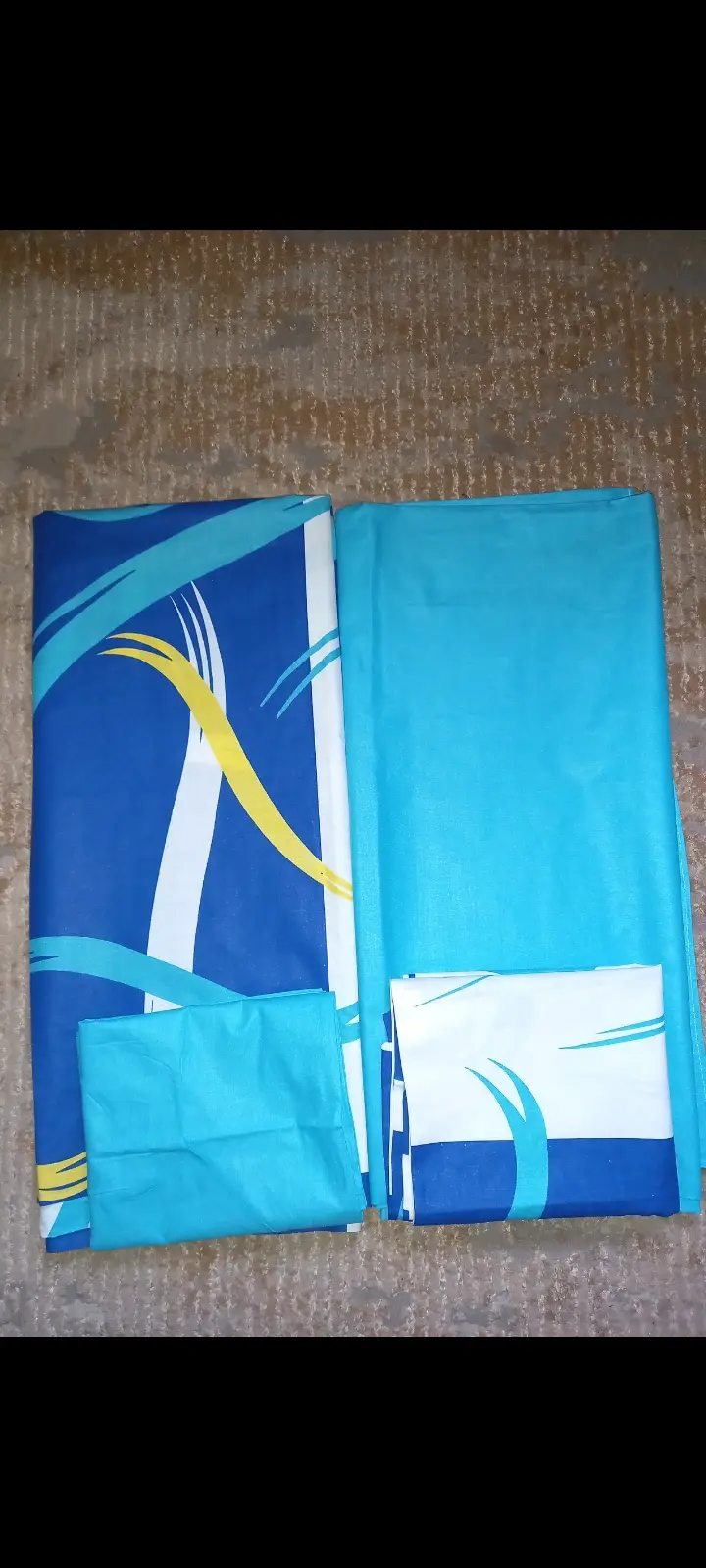 Vue alternative 1 - Draps de lit 3 places ? %coton