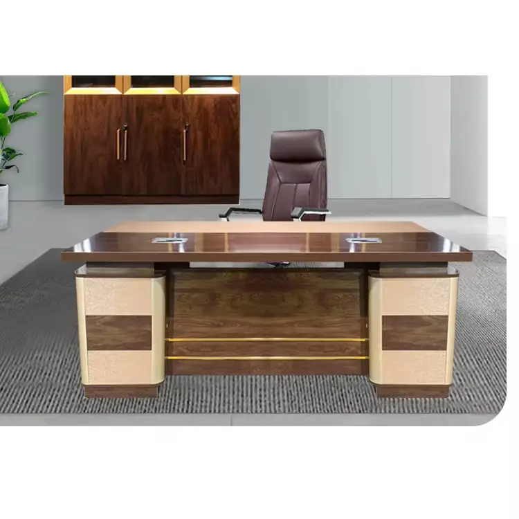 Vue alternative 1 - Bureau Luix 1m60 avec retour