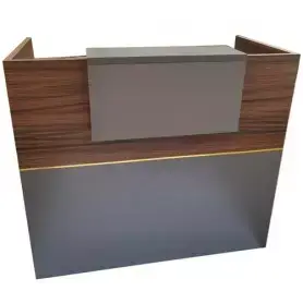 Vue alternative 2 - Bureau comptoir