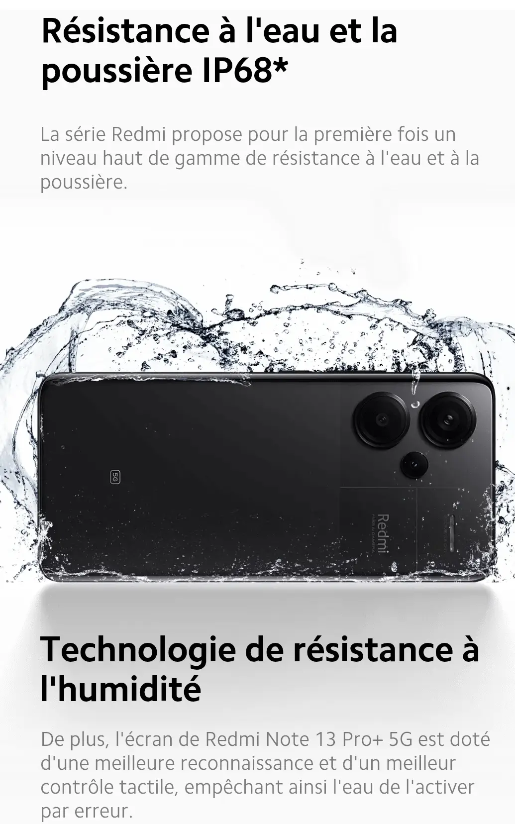 Vue alternative 4 - Redemi Note  13 pro plus 5G