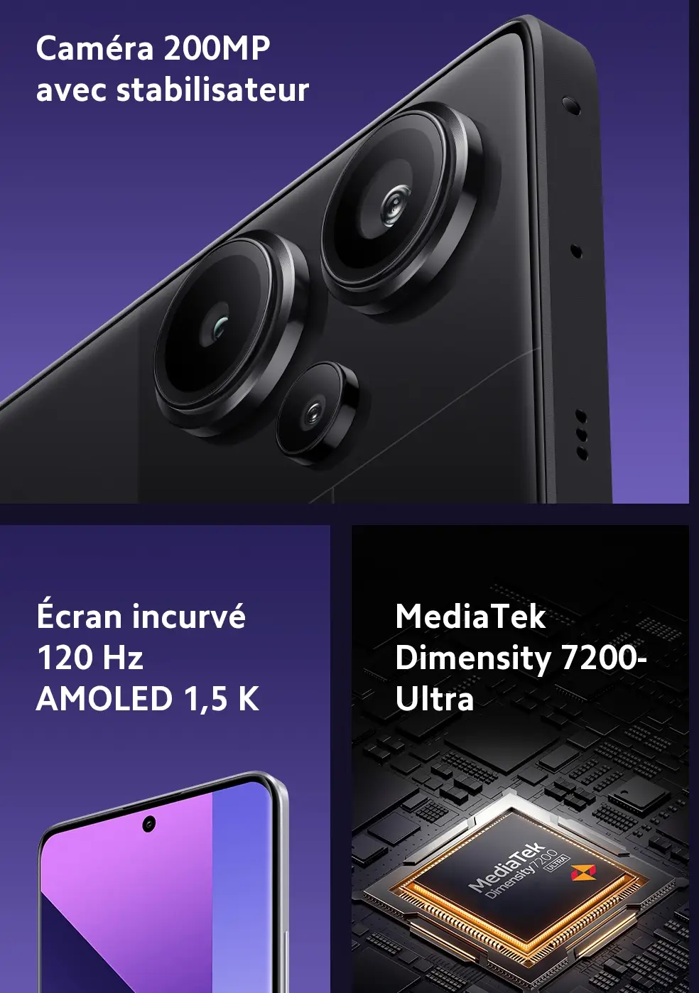 Vue alternative 5 - Redemi Note  13 pro plus 5G