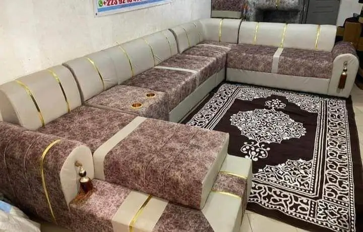 Vue alternative 1 - Fauteuil marocain avec tapis