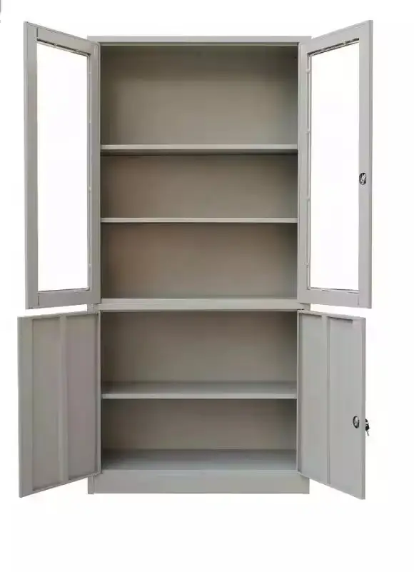 Vue alternative 1 - Armoire métallique vitrée