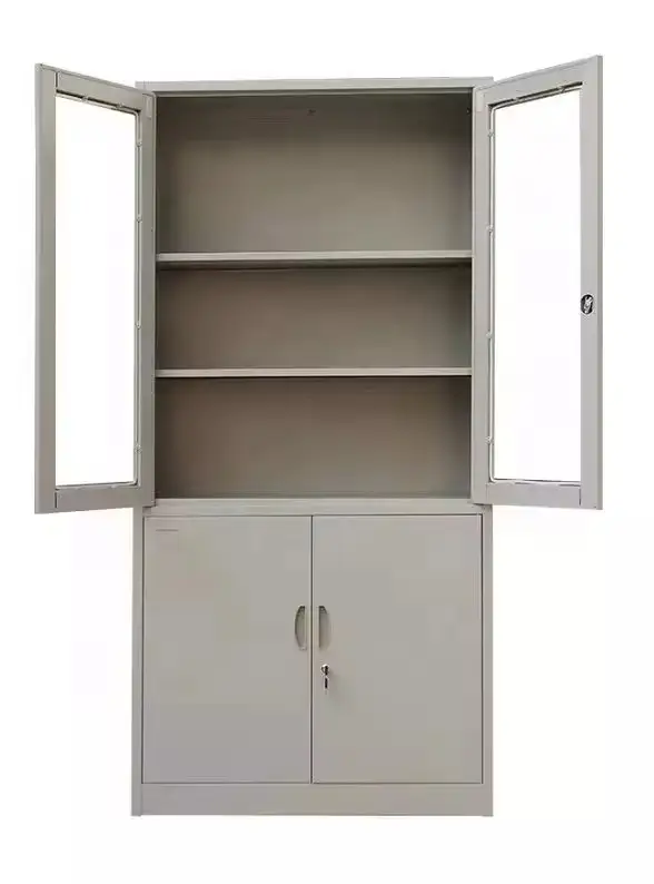 Vue alternative 2 - Armoire métallique vitrée