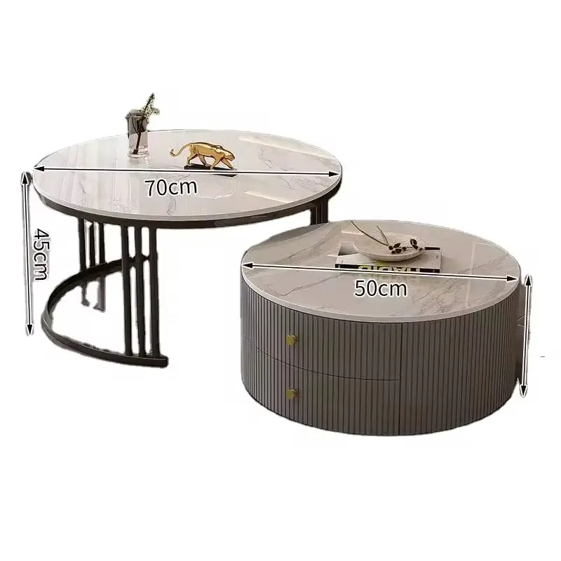 Vue alternative 2 - Table basse pour salon 2 pièces