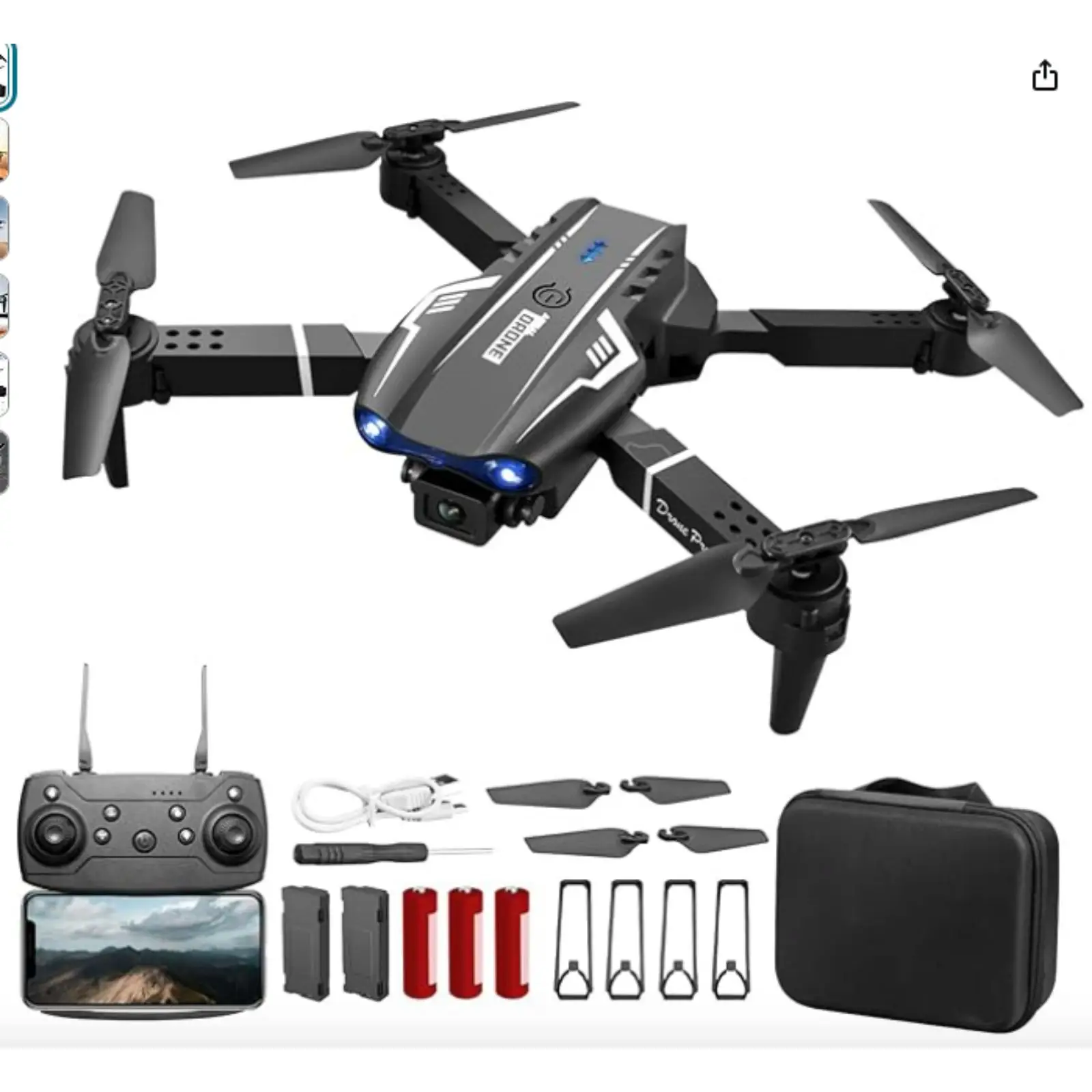 Vue alternative 1 - Mini drone