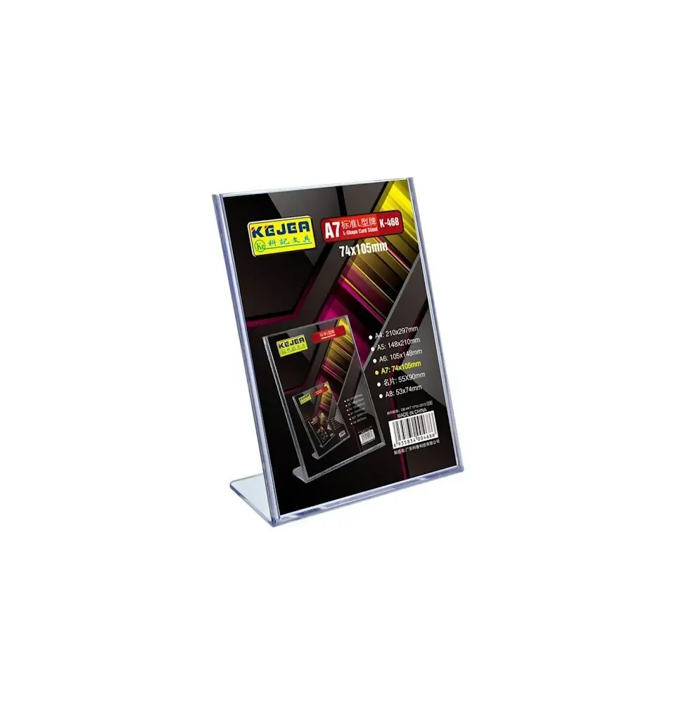 Vue alternative 2 - Support Transparent pour cartes de mariage, porte-prix, pour bureau, panneau de qualité, bon marché, pour
