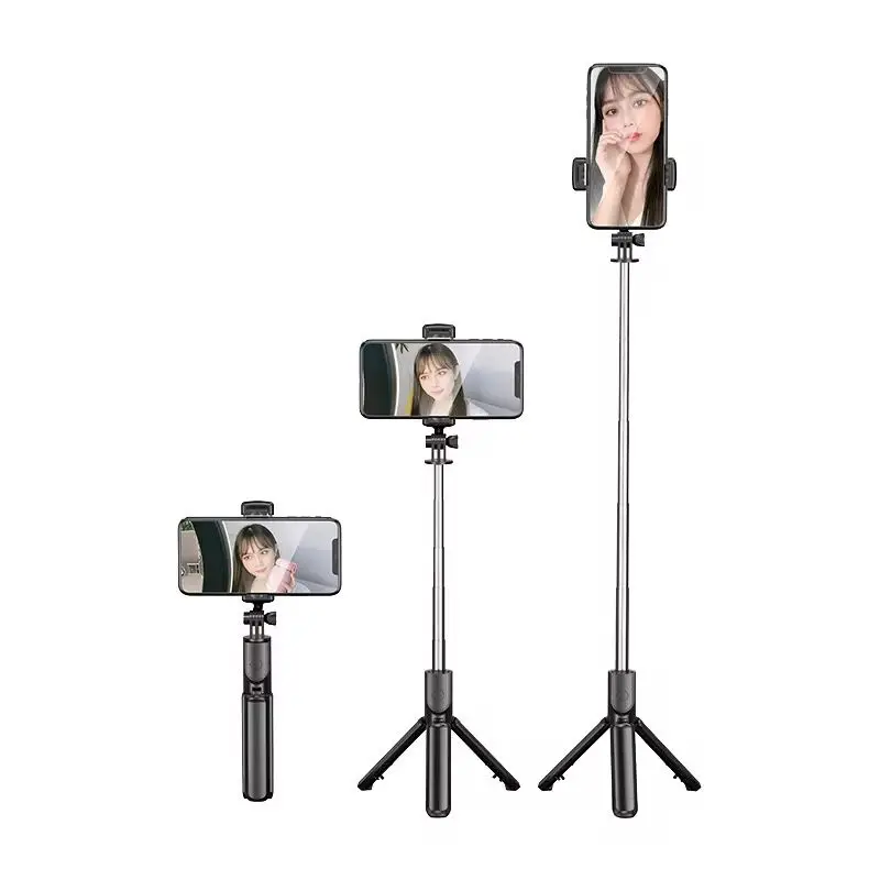 Vue alternative 3 - S03 Perche Selfie 5 Sections avec Trépied de Table Intégré