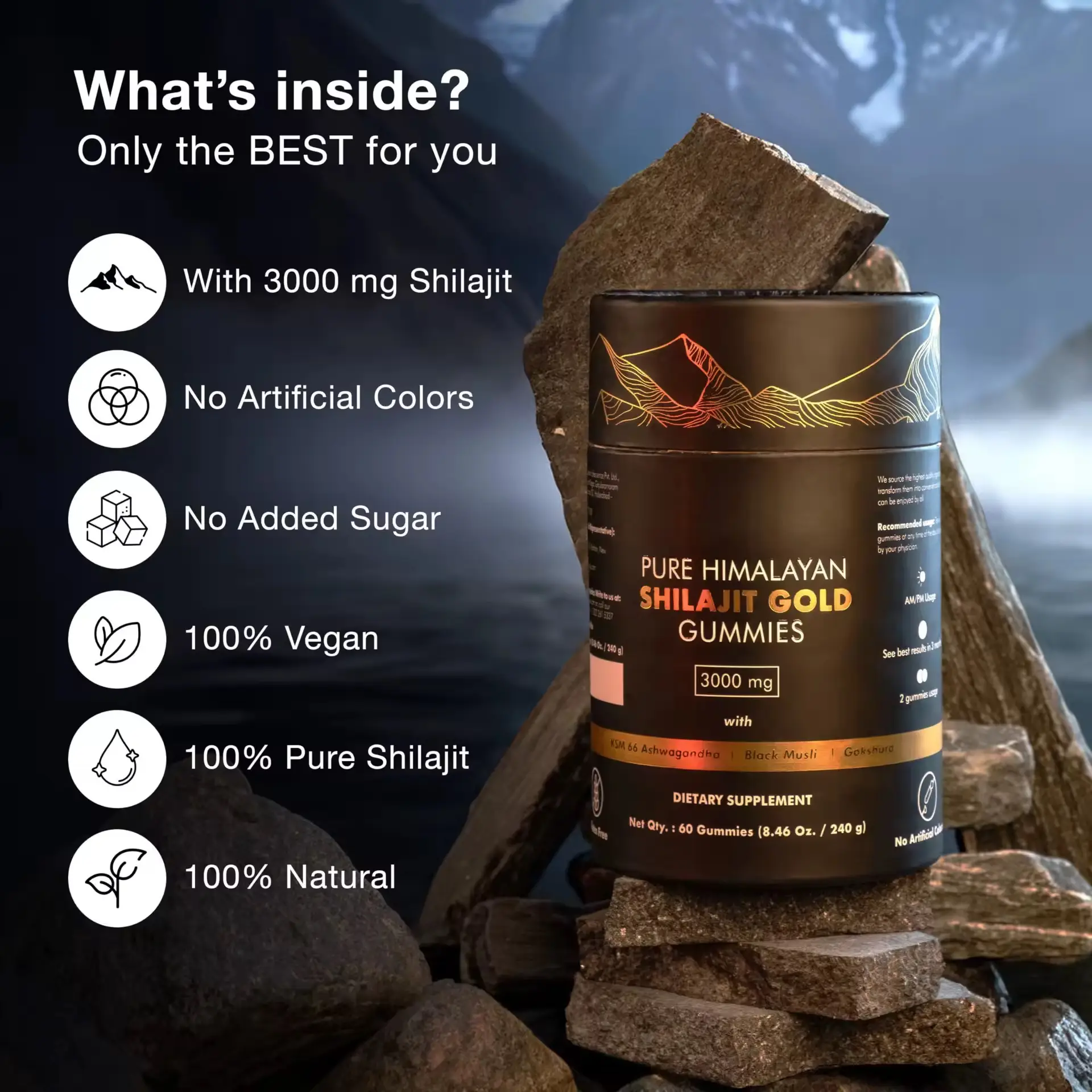 Vue alternative 4 - Shilajit gummie