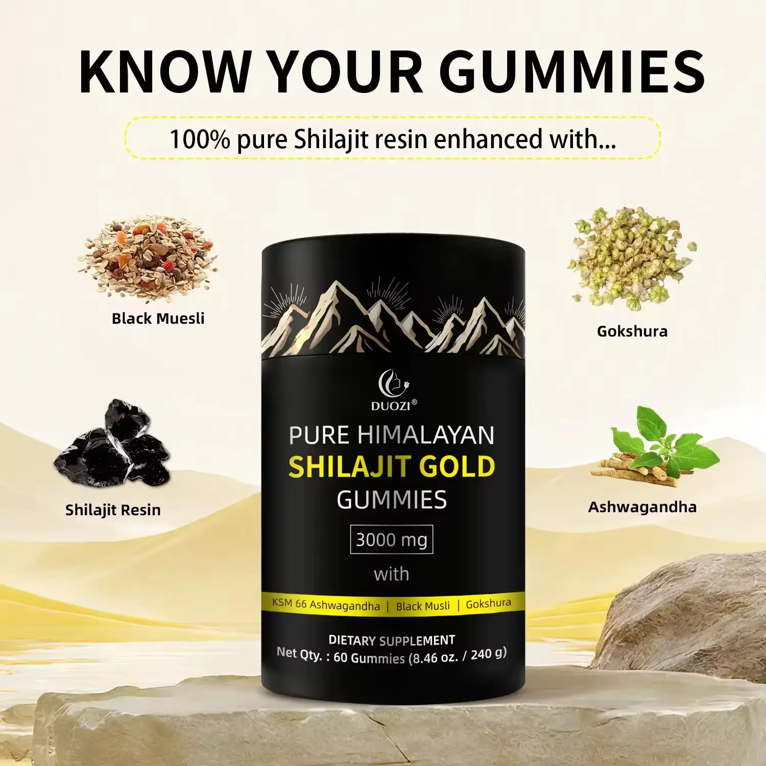 Vue alternative 7 - Shilajit gummie