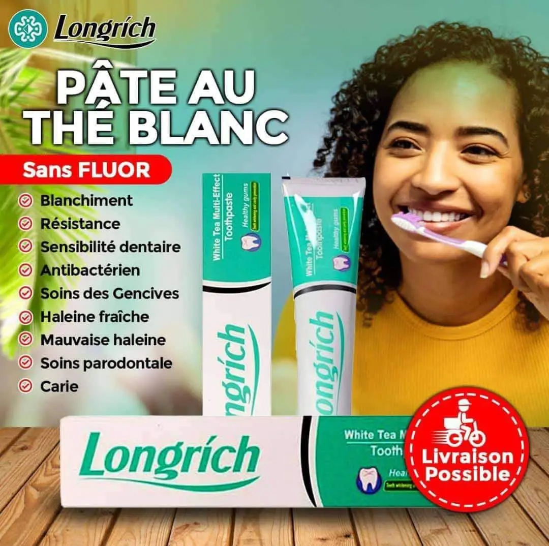 Vue alternative 1 - Pâte dentifrice de longrich