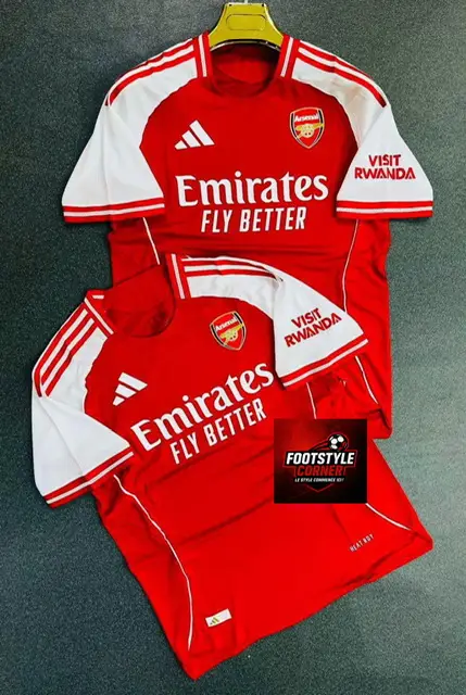 Vue alternative 1 - Maillot Arsenal 25-26 version player
