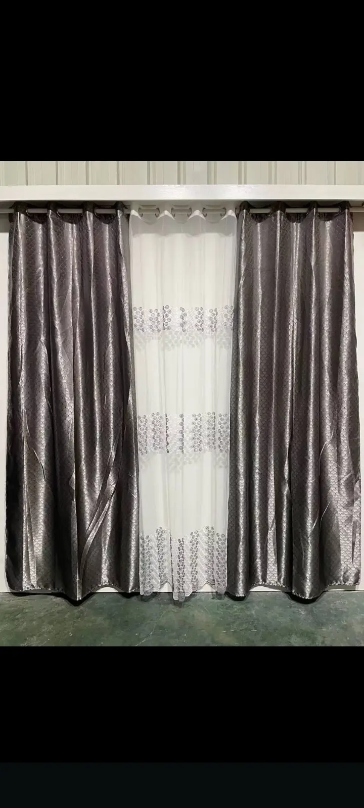 Vue alternative 1 - Rideaux 3piece