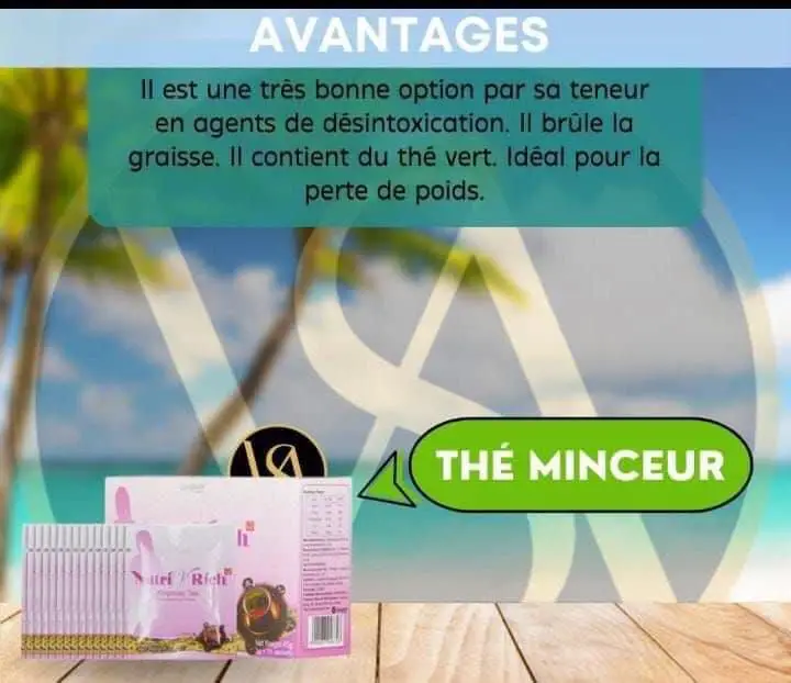 Vue alternative 1 - Thé Minceur de Longrich