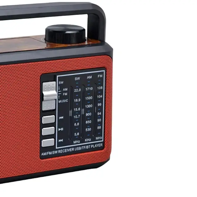 Vue alternative 3 - FP 2381 Solar Rechargeable 3 Band radio with Bluetooth