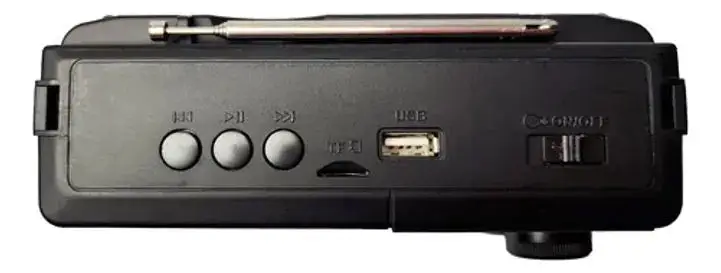 Vue alternative 3 - Radio Portatil Recargable