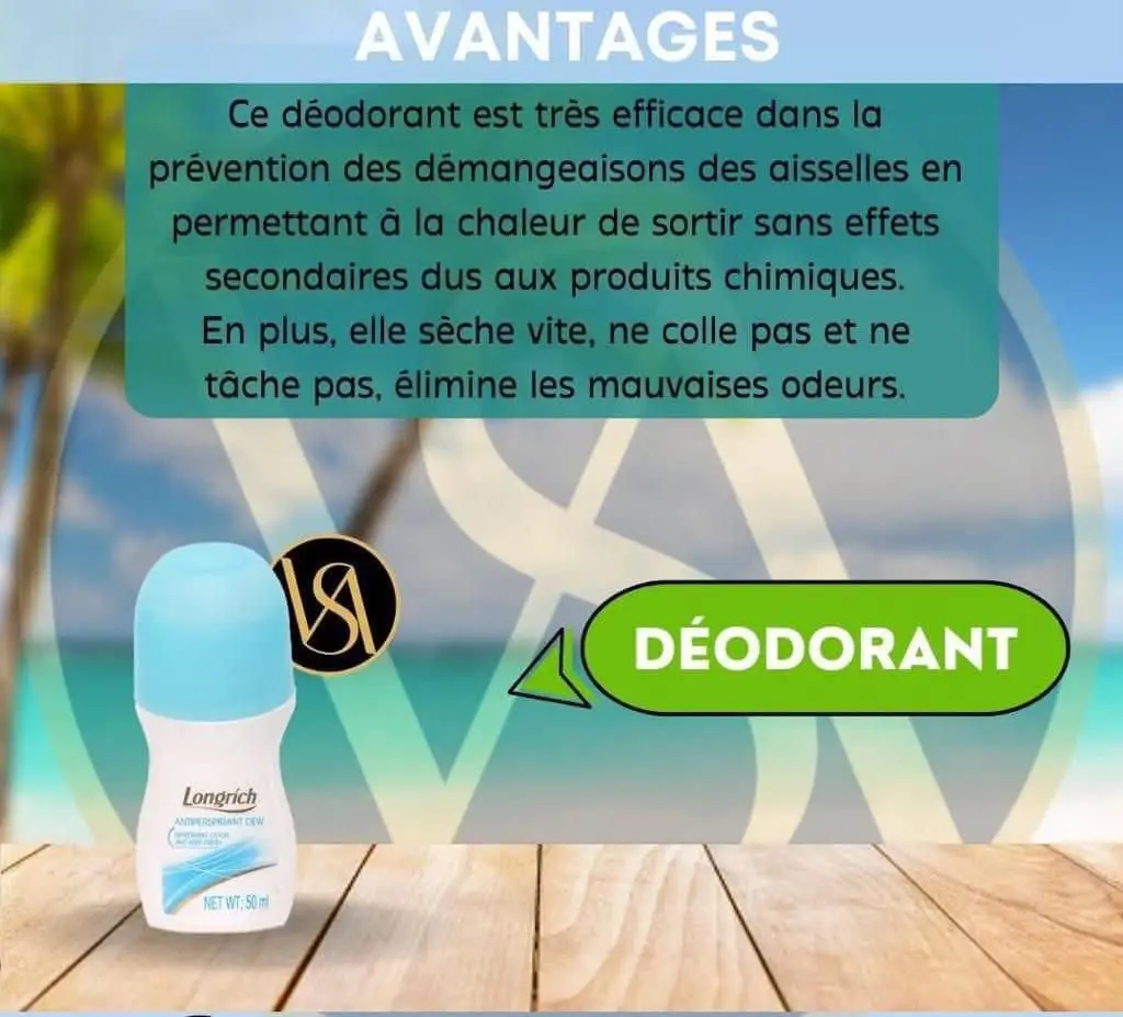 Vue alternative 1 - Déodorant de Longrich