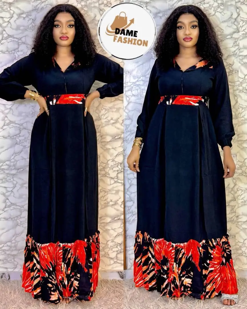 Vue alternative 4 - ? Robe 100% coton sans foulard