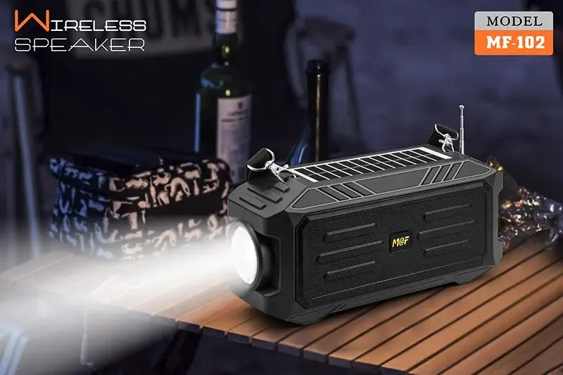 Vue alternative 5 - MF102 Wireless Party Solar Light Speakers