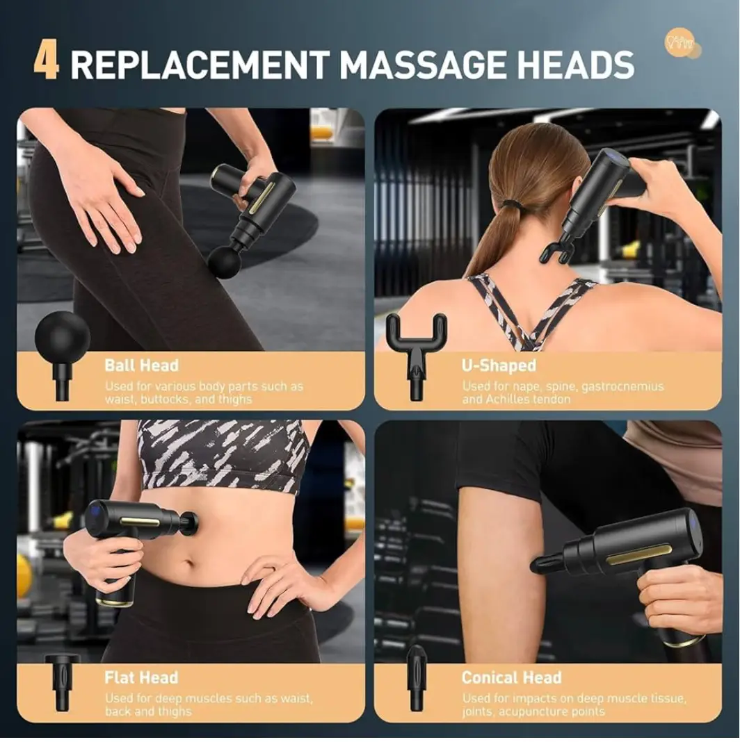 Vue alternative 5 - Pistolet de massage