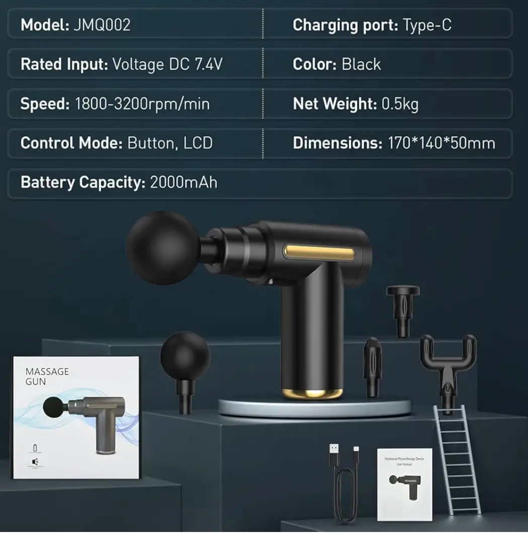 Vue alternative 7 - Pistolet de massage