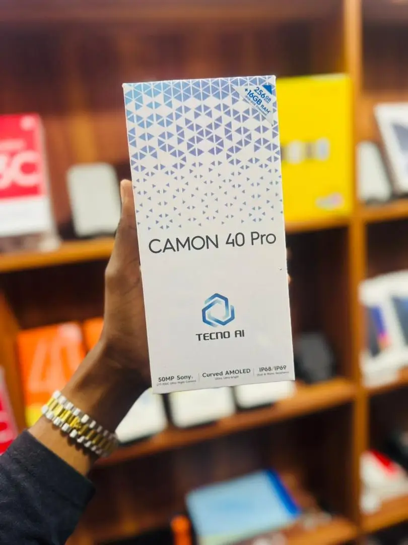 Vue alternative 4 - ? Tecno Camon 40 Pro – 256Go  ? Carton Original ✅