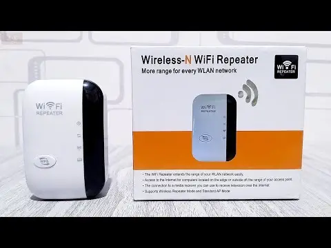 Vue alternative 1 - Répéteur WiFi sans fil avec port LAN et bouton WPS – Amplificateur de signal Internet
