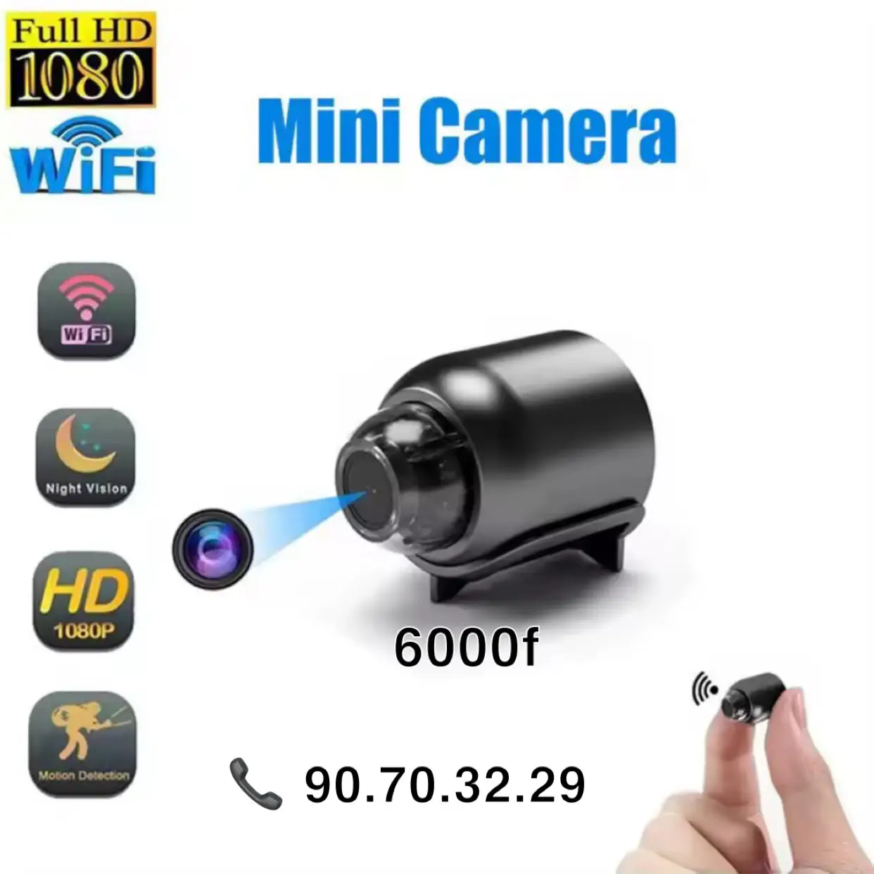 Vue alternative 1 - Mini caméra ?