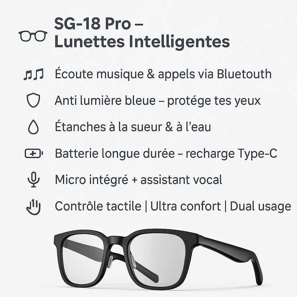 Vue alternative 4 - Lunettes intelligentes
