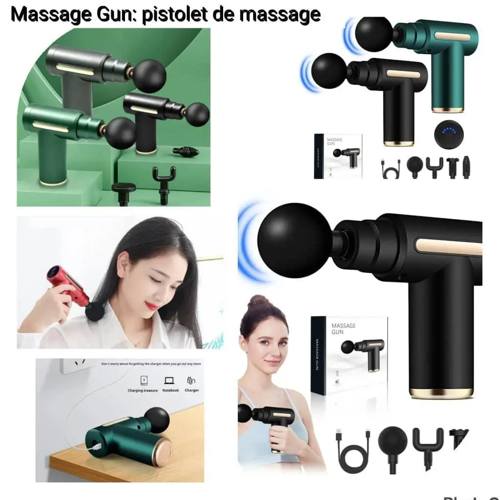 Vue alternative 2 - Pistolet de massage